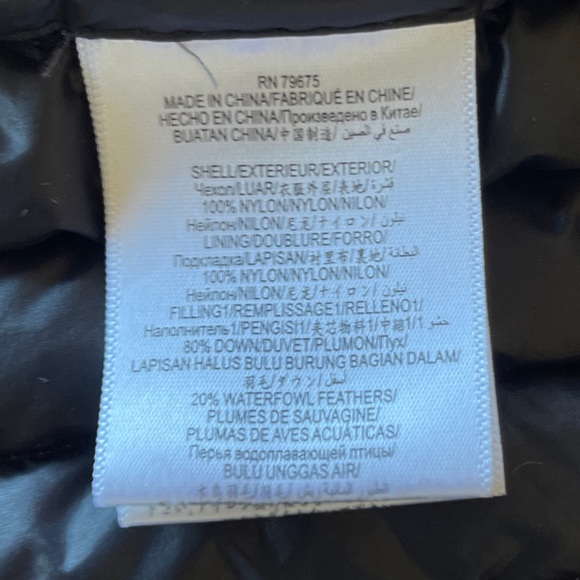 BCBG Short hooded packable down jacket, XS - Picture 6 of 12